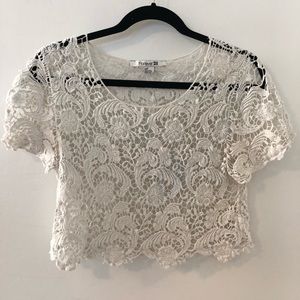 Crochet crop top